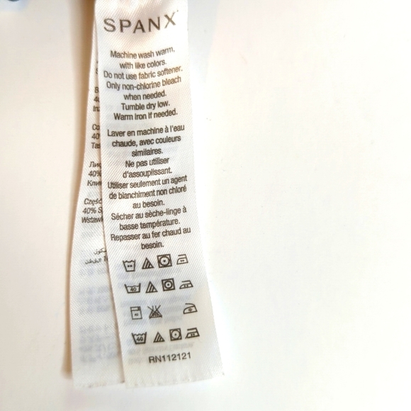 Spanx High Waisted Tummy Control Cropped Leggings Women’s Size Medium - Picture 8 of 10